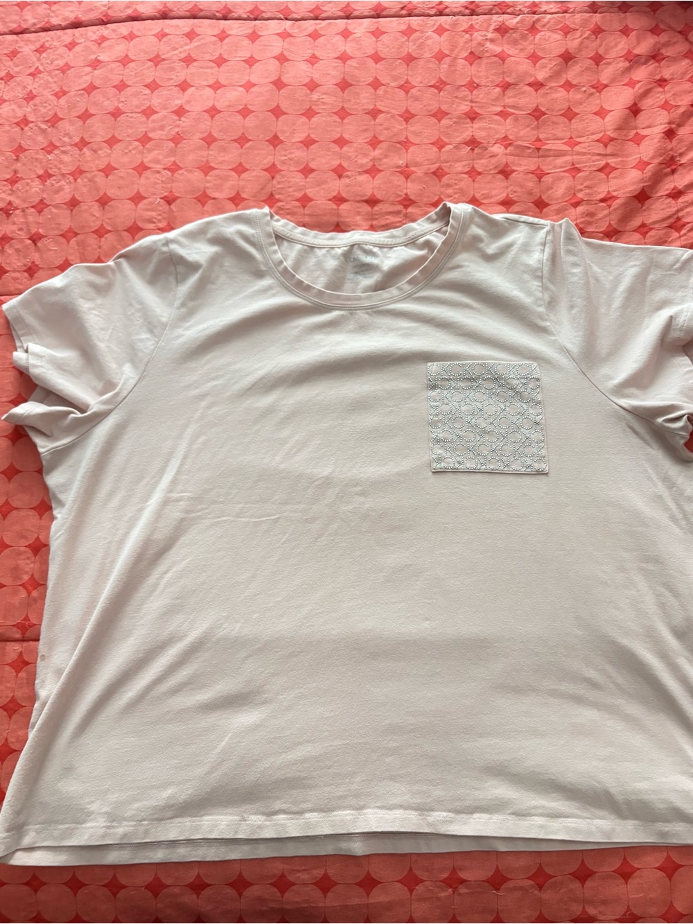 Calvin Klein Light Pink Crew Neck Tee